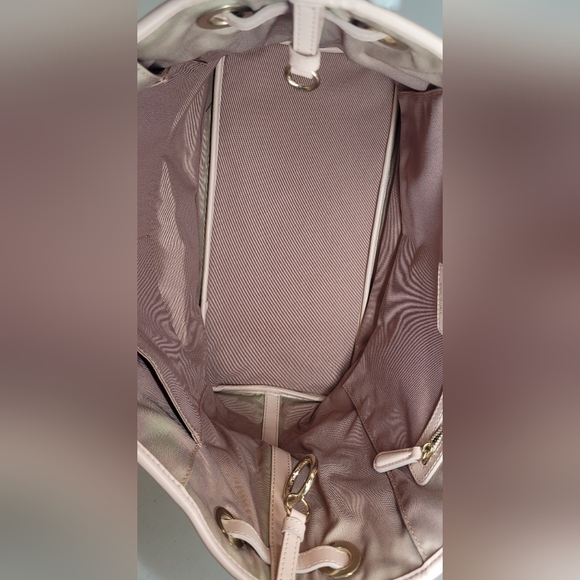 Christian Dior Pink Cannage Coated Canvas Handbag with coa card. - Picture 12 of 16